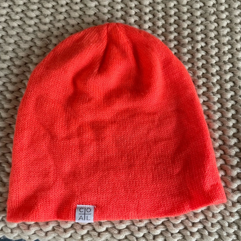 COAL Beanie Bright Orange NWOT